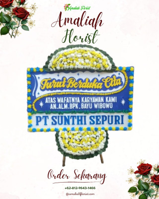 Papan Bunga Duka di Parwata