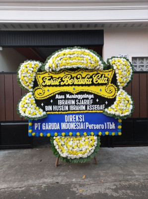 Papan Bunga Duka di Parwata
