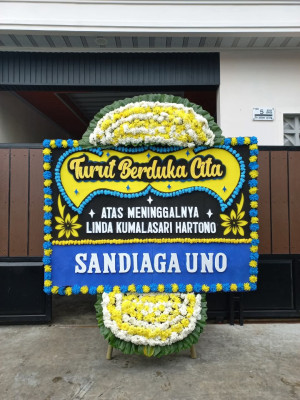 Papan Bunga Duka di Parwata
